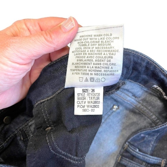 Joes Jeans The Starlet Slim Leg Boot Taylor Wash Stretch Denim Womens Size 26 - Picture 10 of 10